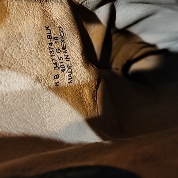 Frye Melissa Lug Black Boots 8 NWOT - Picture 5 of 8